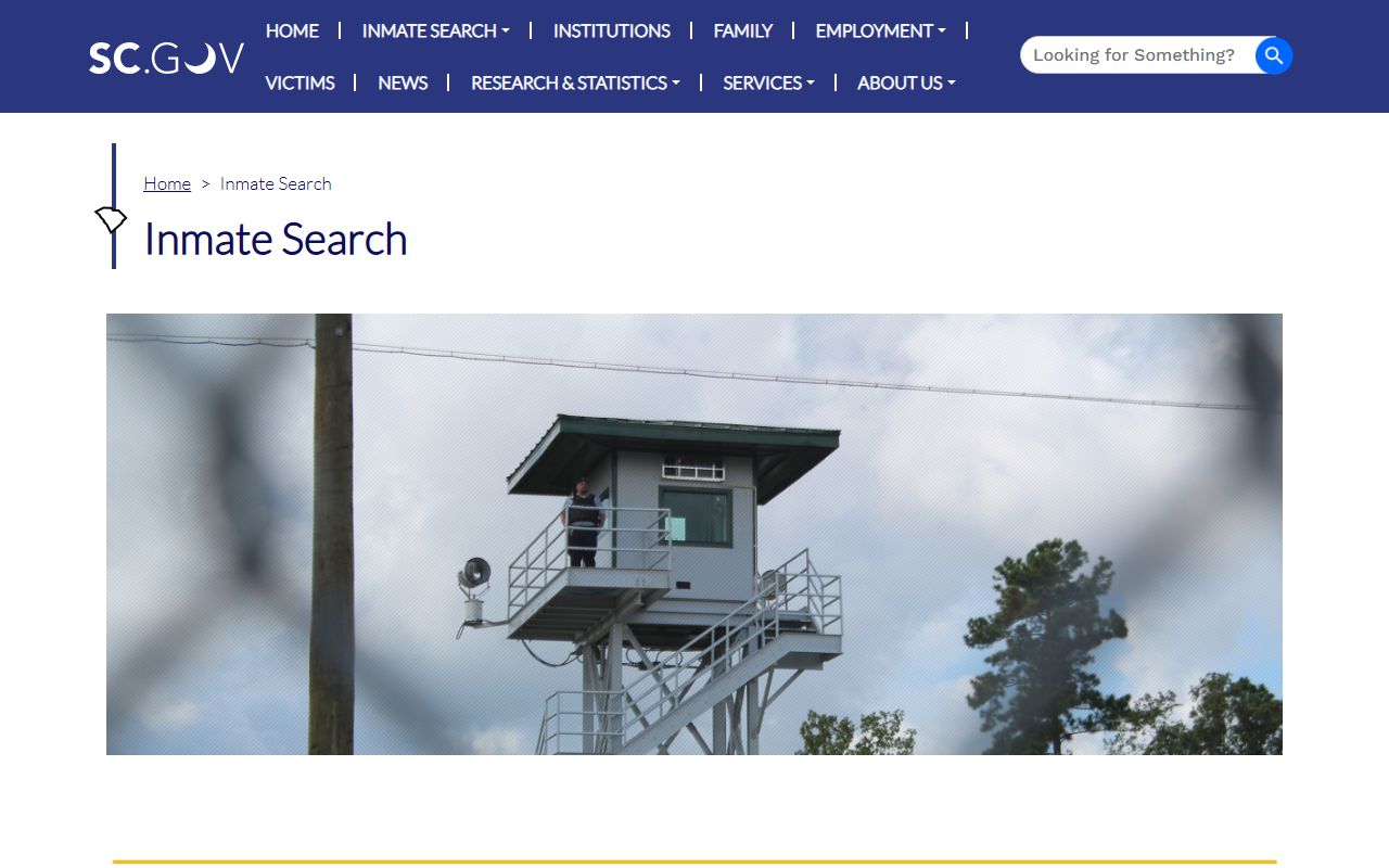 SCDC inmate search tool for South Carolina busted mugshots